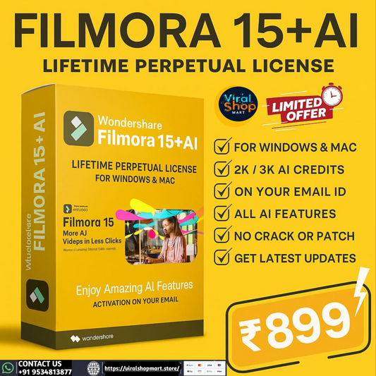 FILMORA 15+ ai