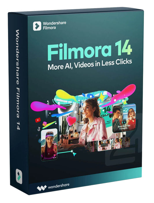 FILMORA-14 + Ai Features (Latest-2025-version)